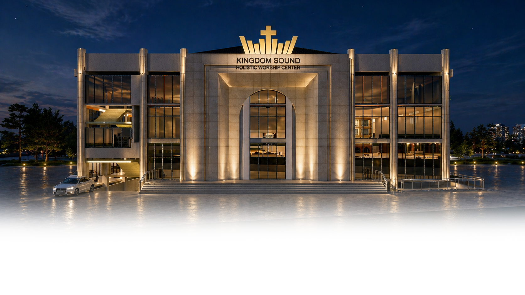 Kingdom Sound Worship Center architectural render